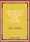 Favorite Hymns for Piano piano sheet music cover Thumbnail